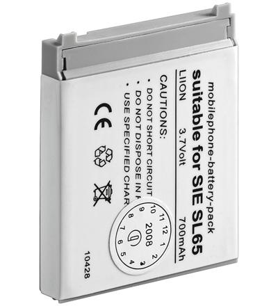 Accu lion 3.7v 700ma pour siemens sl65/sl75