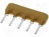 Reseau de 4 resistances o.2w + 1 commun 150 ohms tolerance 5%