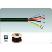 Cable hp 8 x 2mm2 d=13mm l=1m monacor