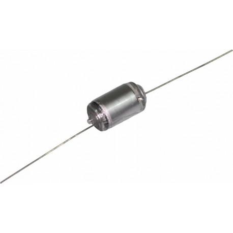 Cond. styroflex axial 380pf 160v 2.5%  10x3 mm