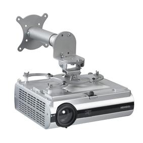 Support plafond vidéo-projecteur bras téléscopique 430-650mm charge max: 20kg