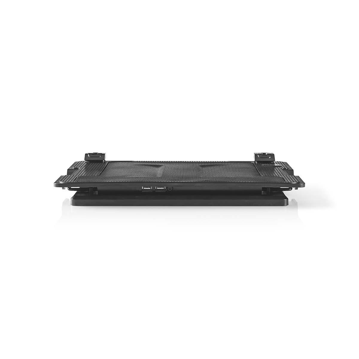 Nombre de ventilateurs  2 | alimenté par port usb | nombre d'angles  4 | 18 "max  | 1200 t/min | led