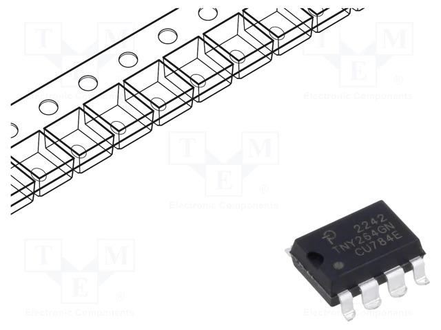 Pmic; ac/dc switcher, contrôleur smps; flyback; smd-8b; ubr:700v