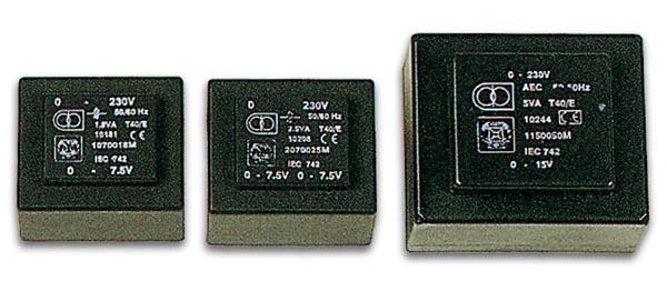Transfo moul? 30va 9 volts 70x59x49mm