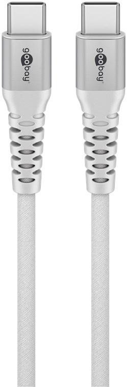 Câble haute qualité usb-c vers usb-c / 0.5 m / 480 mbps / 60w max / connectique métallique