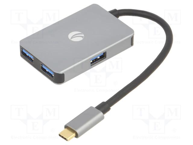 Hub usb-c / 4 prises usb-a / 5gb/s otg usb 3.0