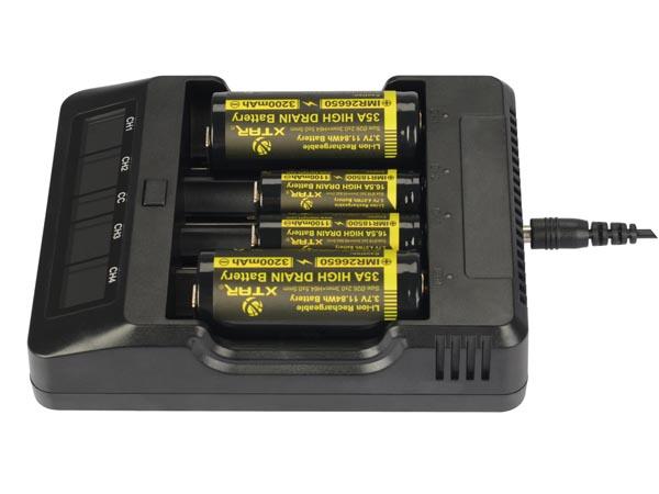 Chargeur de batterie li-ion multifonctionnel