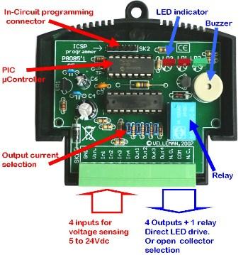 Module d'application pic-plc miniature