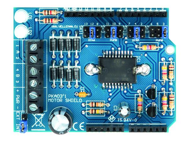 Motor & power shield pour arduino®