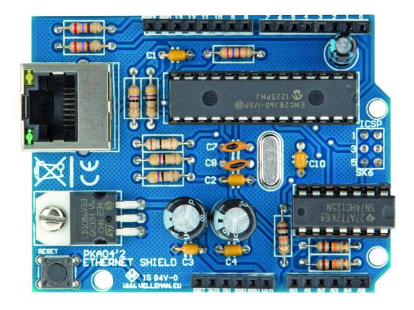 Ethernet shield pour arduino®