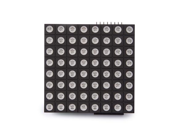 Carte à matrice led rgb & carte contrôleur atmega328