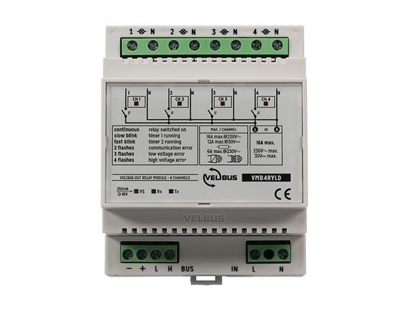 Module relais programmable ? 4 sorties tension