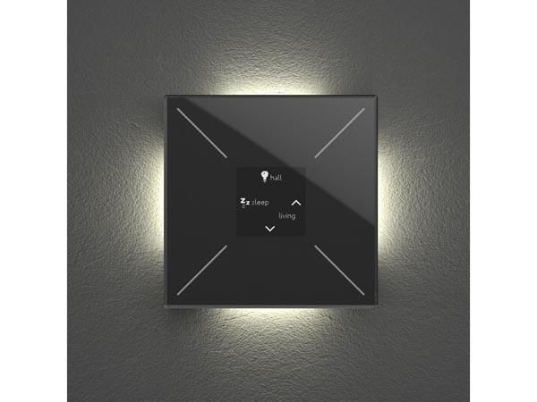 Module de commande edge lit à écran oled et avec contrôleur de température, noir mat