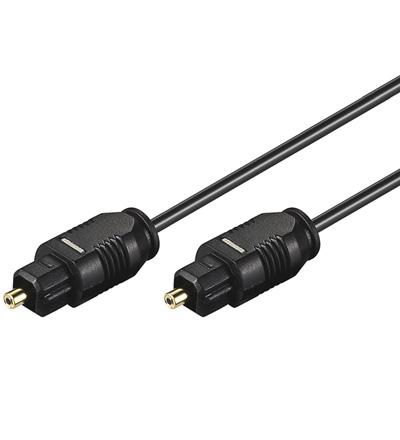 Cordon audio-video optique toslink male / toslink male l=10m d=2.2mm