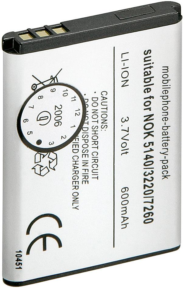 Mp for nok 5140/3220(bl-5b) 650mah lion
