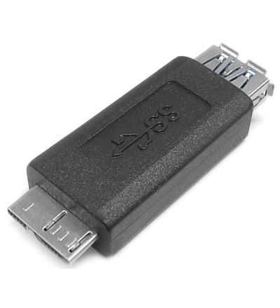 Adaptateur usb a 3.0 mâle vers micro-usb b 3.0 mâle