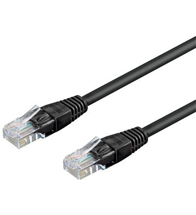 Cat 5-2500 utp black 25m