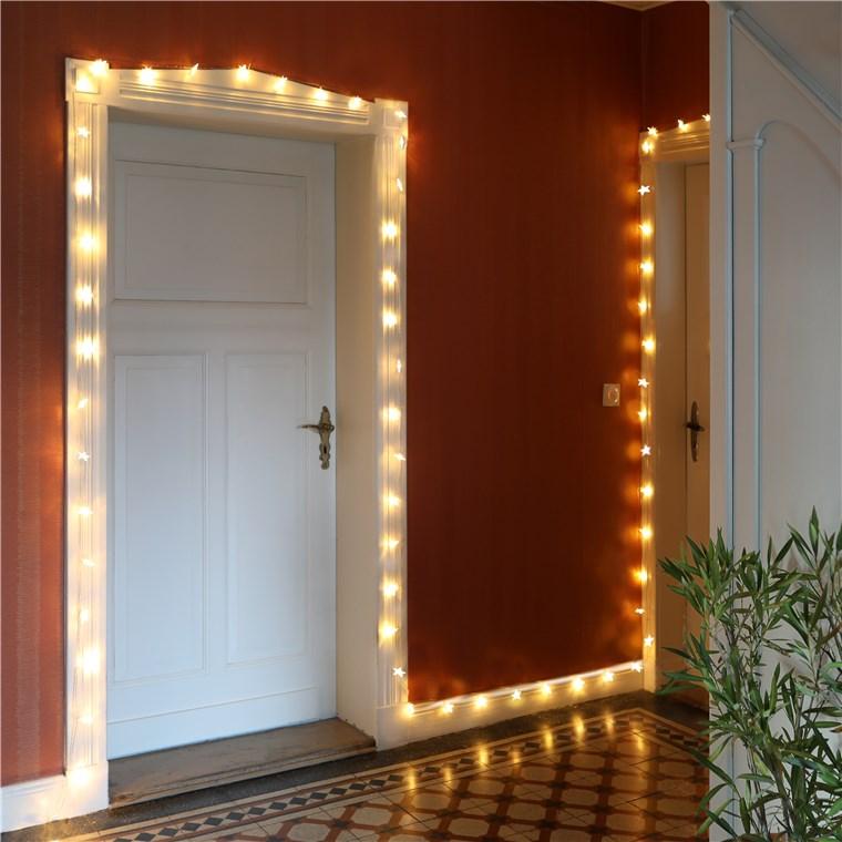 Guirlande lumineuse "étoiles" 80 leds