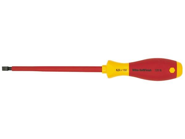 Tournevis plat softfinish vde/gs 3 x 100mm - wiha