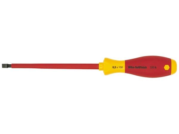 Tournevis plat softfinish vde/gs 3 x 100mm - wiha