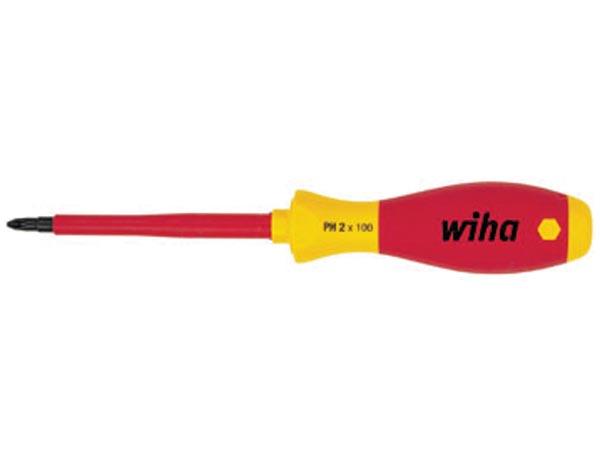 Tournevis softfinish vde/gs - phillips ph3 - wiha - l=268mm
