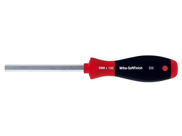 Tournevis six pans softfinish - 8.0 x 100mm - wiha