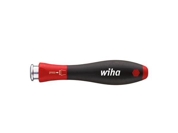 Manche de tournevis softfinish®-telescopic pour lame interchangeable system 4 wiha