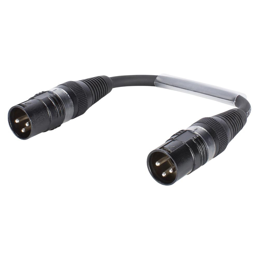 Cordon adaptateur xlr mâle-mâle / l=15cm / sommercable