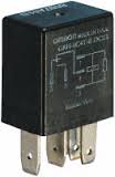 Micro relais auto 12v 10/20a 5 bornes inverseur avec diode