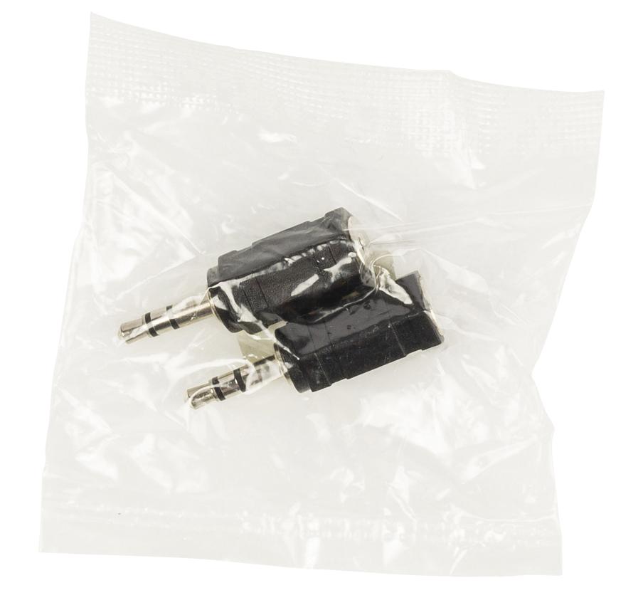 Adaptateur audio-video jack 3.5mm male stereo / jack 2.5mm femelle stereo