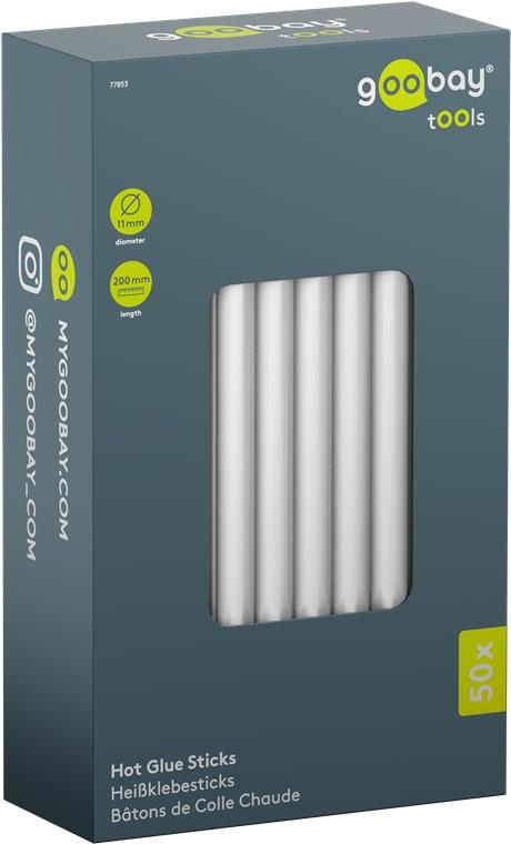 Bâtons de colle chaude 11 mm (lot de 50 pièces)