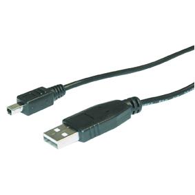 Cable usb 2.0 a - mini usb b 4p