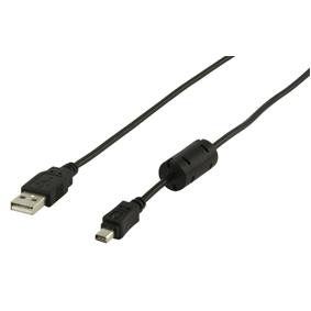 Cable usb-a 2.0 vers connecteur olympus 12 pins l=2m  (appareil photo)