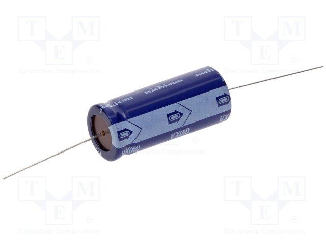 Cond. chimique axial 6.3v 2200uf 13x26mm 85°c