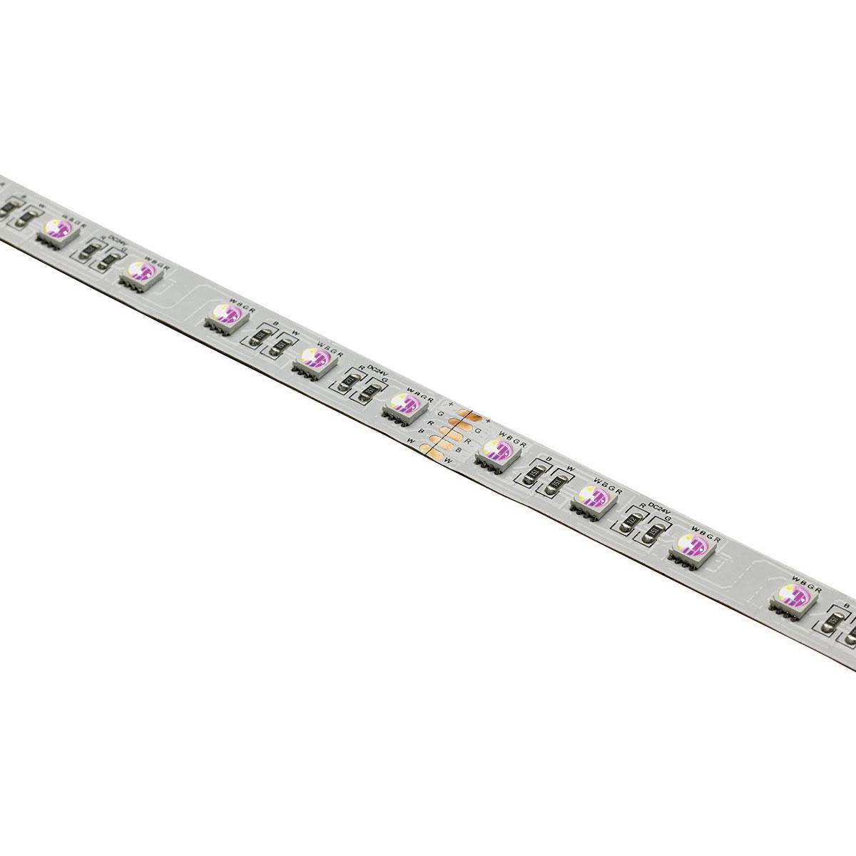 Ruban à leds quadrichromiques rgbw rouleau de 5 mètres ? ip20 ? 60 leds/mètre