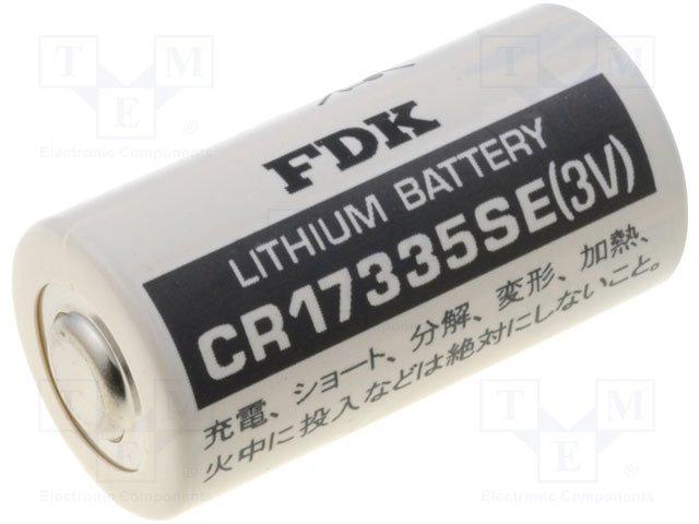 Pile lithium 3v 1800ma 2/3a
