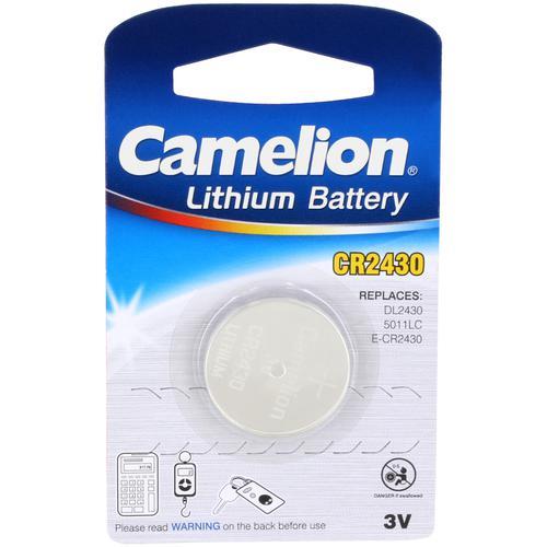 Pile bouton lithium 3.0v 270ma (24.5 x 3.0mm) 0% mercure