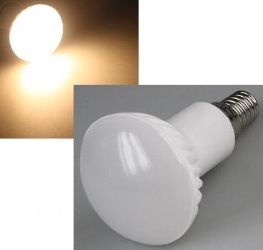 Lampe e27 - a   leds  7w - blanc chaud - 3000°k - 630 lumens - 230v - r63 - 63 x 97 mm