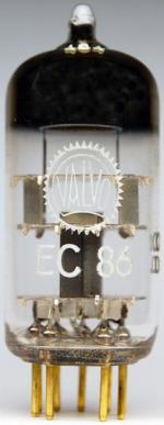Tube electronique ec86 / 6cm4 triode uhf 9 pins ( noval )