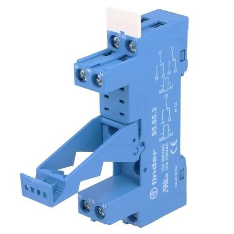 Support relais din a vis pour relais serie 4052 finder