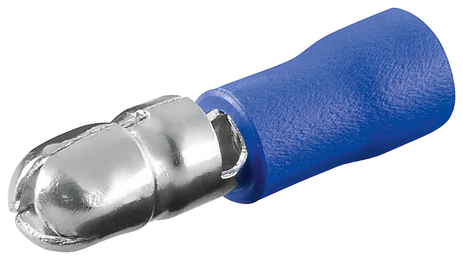 Cosse cylindrique male bleue pour cable 1.5 a 2.5mm2 lot de 100 x pieces