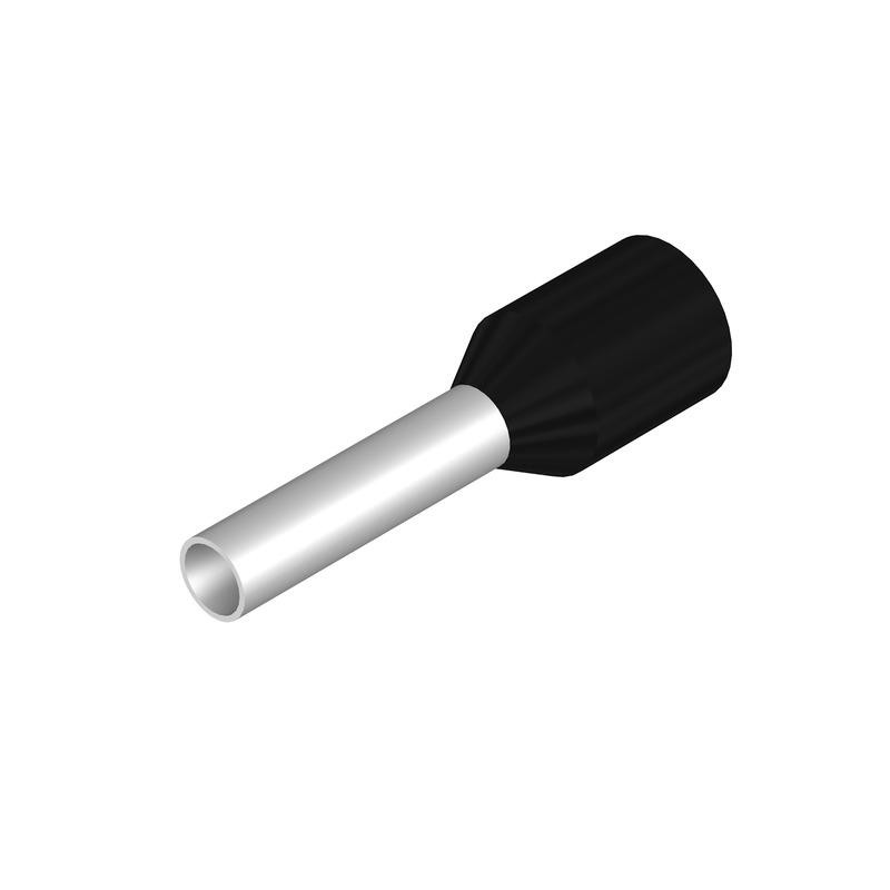 Embout de câblage - 1.50mm² (noir) - lot de 30 x pièces