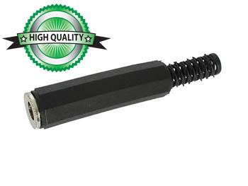 Fiche jack 6.35mm femelle mono haute qualite