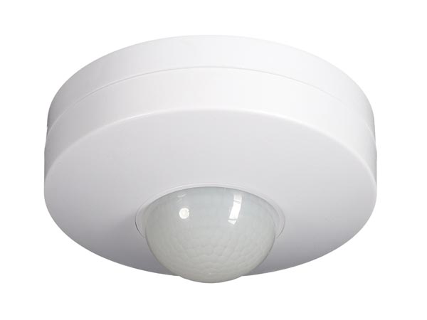 Détecteur de mouvements pir plafonnier blanc