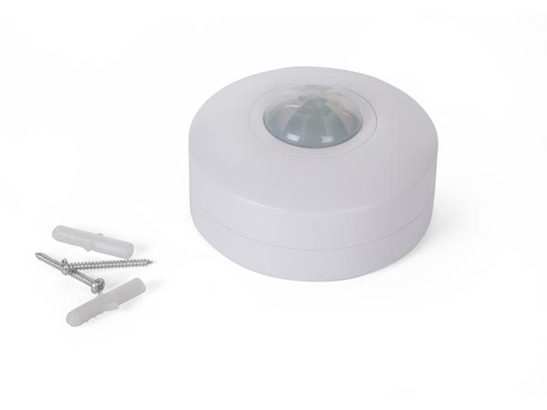 Détecteur de mouvements pir plafonnier blanc