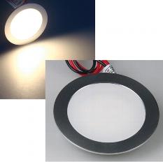 Spot a 9 leds blanc froid 6000°k 0.5w 45 lumens 12v rond d= 55 mm