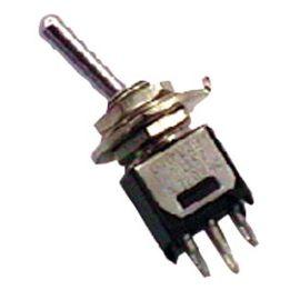 Inter a levier subminiature bipolaire on-on 1a 250vac percage 5.2mm cosses a souder