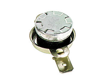 Inter therm. 10a 240v d=15mm h=10mm  100 c a ouverture (nf) cosses