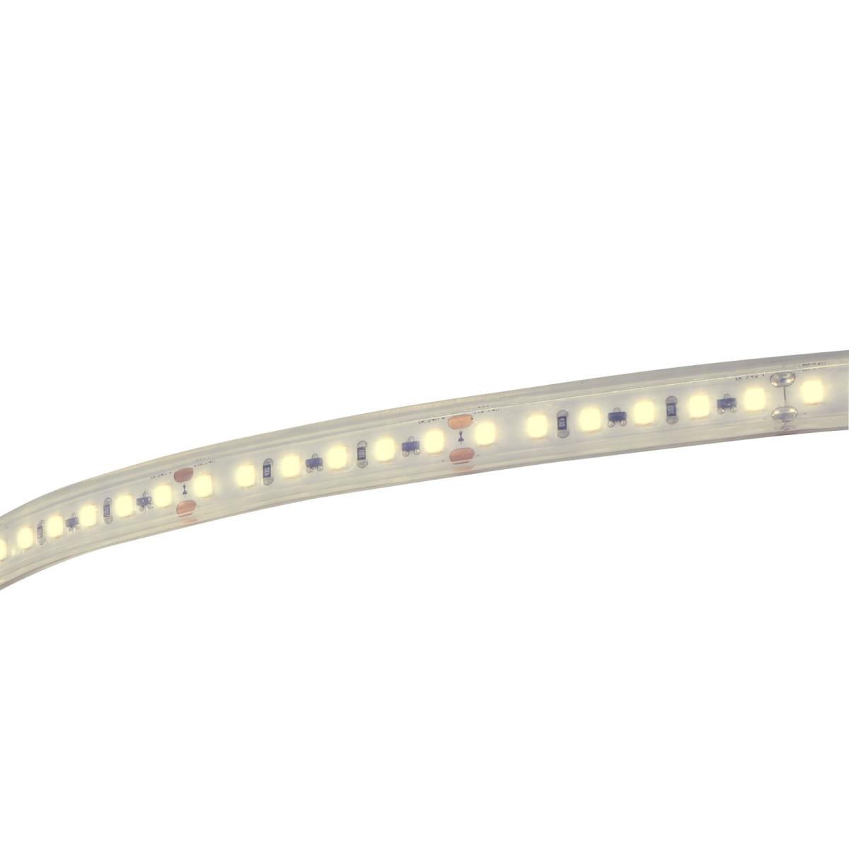 Ruban à leds blanc chaudl 3000 k 20 mètres ? 24v 8.5w/m ip68 120leds/mètre