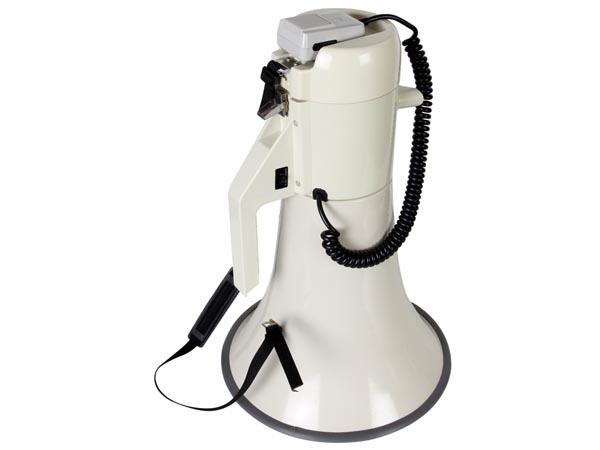 Mégaphone haute puissance / avec fonction vocale et sirène / 45w portée: 800 ~ 1000m